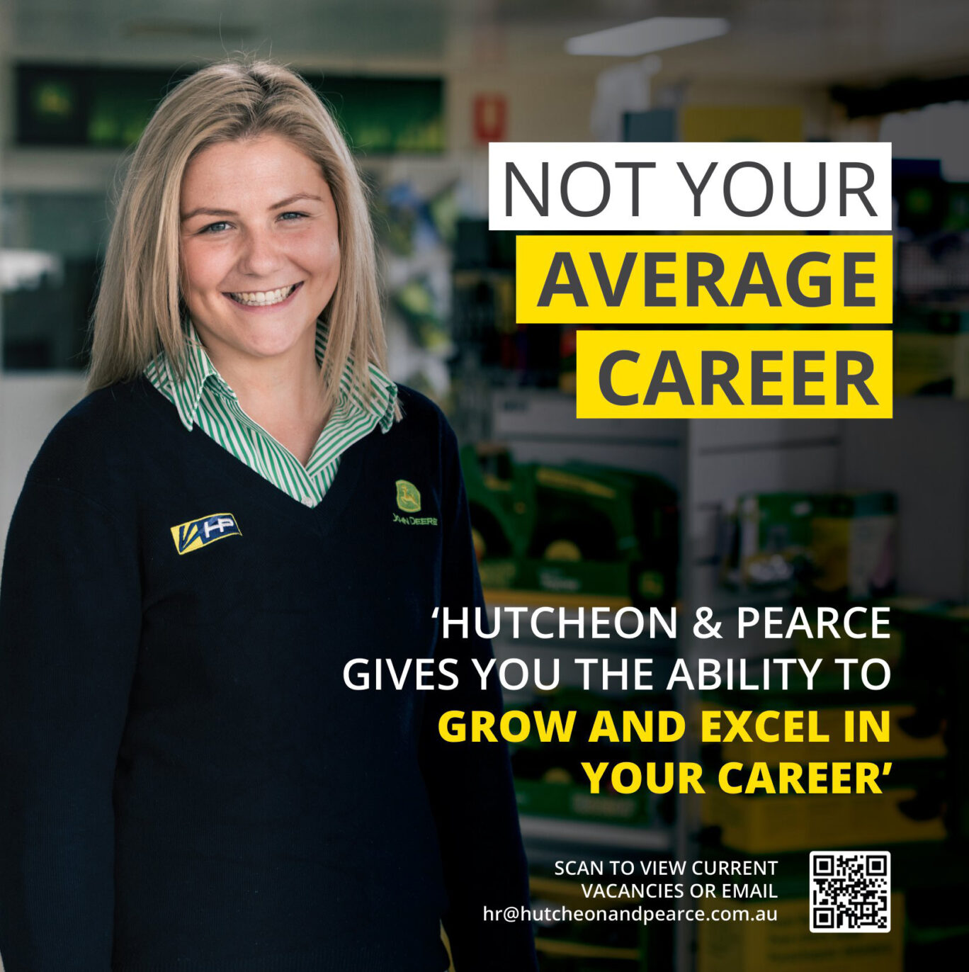 ‘HUTCHEON & PEARCE
GIVES YOU THE ABILITY TO
GROW AND EXCEL IN
YOUR CAREER