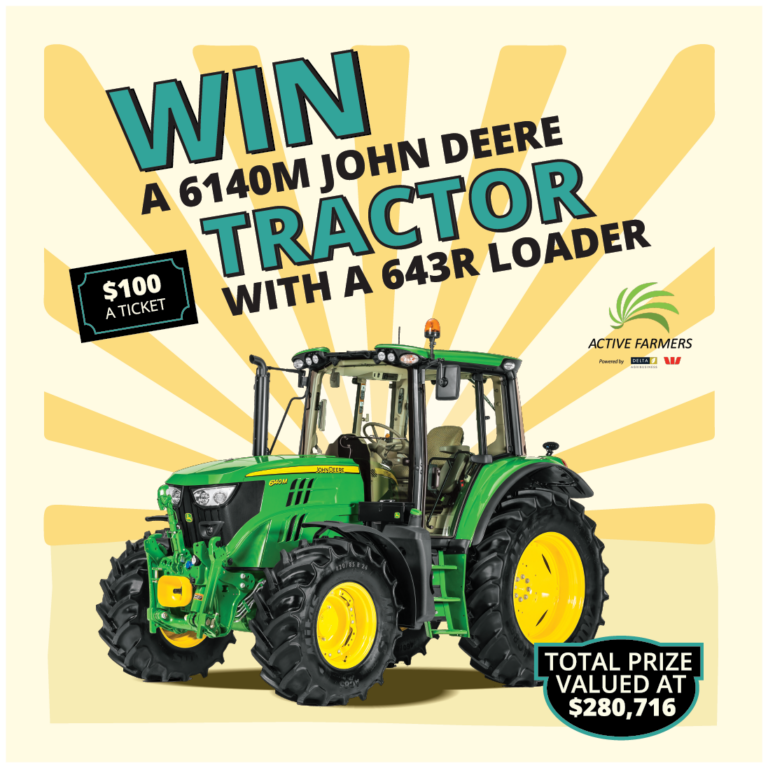 Tractor Raffle Winner Announced