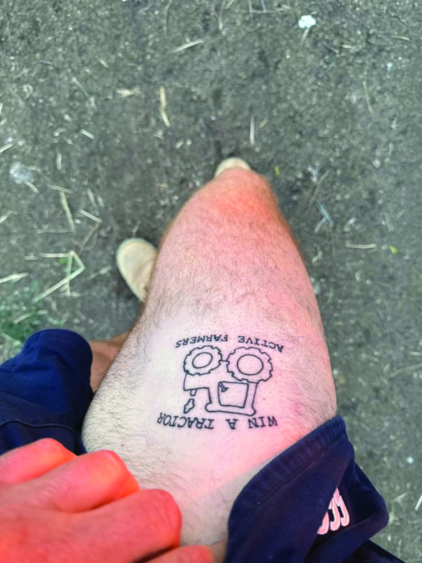 Joe Briggs Active Farmers Tattoo